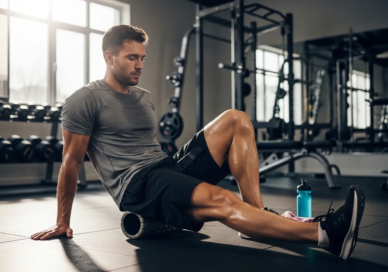  athlete training 5 days per week with structured muscle building program