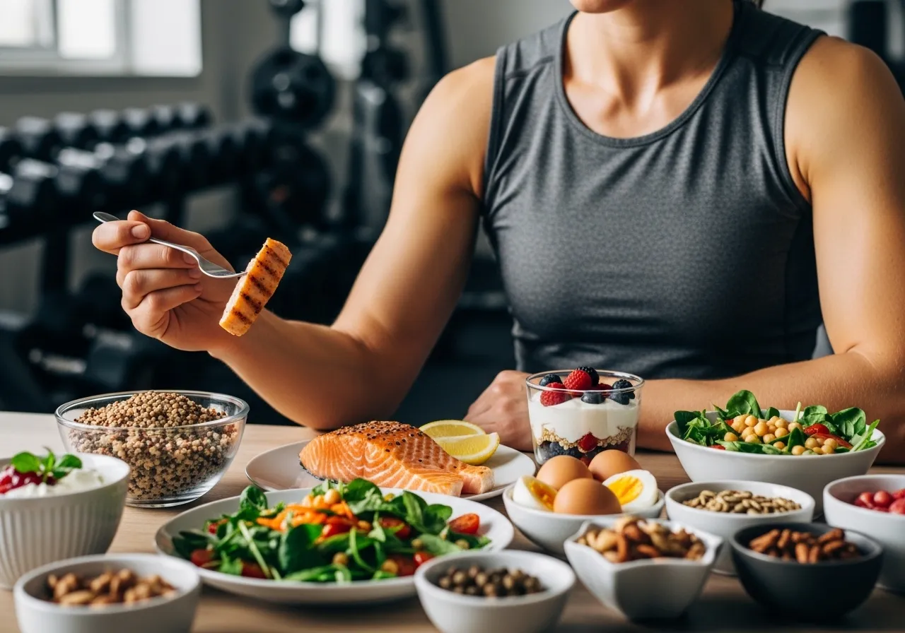  protein foods stimulating muscle protein synthesis after strength training