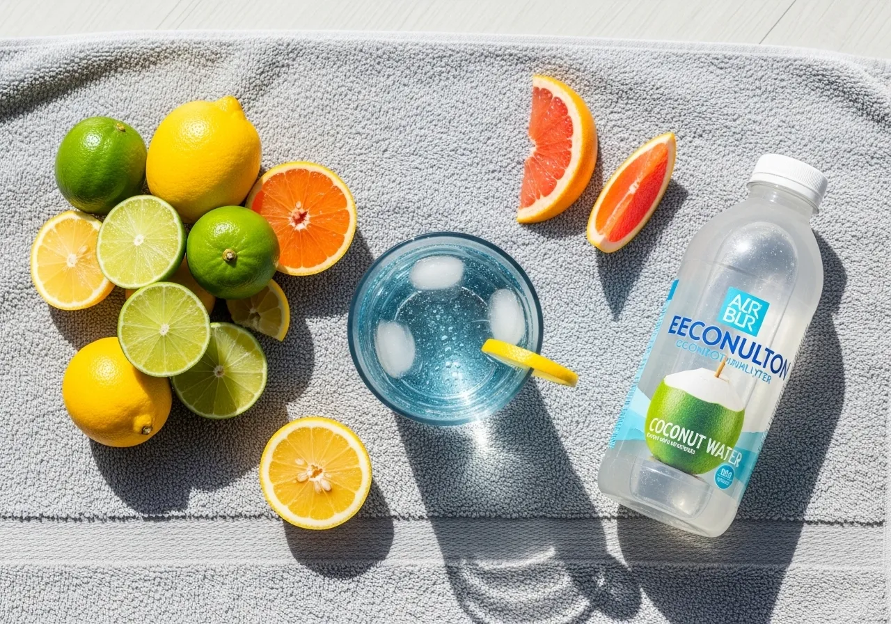 Hydration and electrolyte setup for post-workout recovery