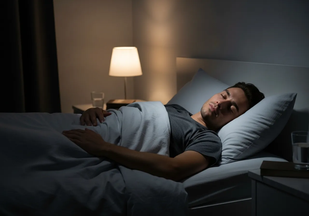 athlete sleeping 8 hours as recovery foundation for fitness progress