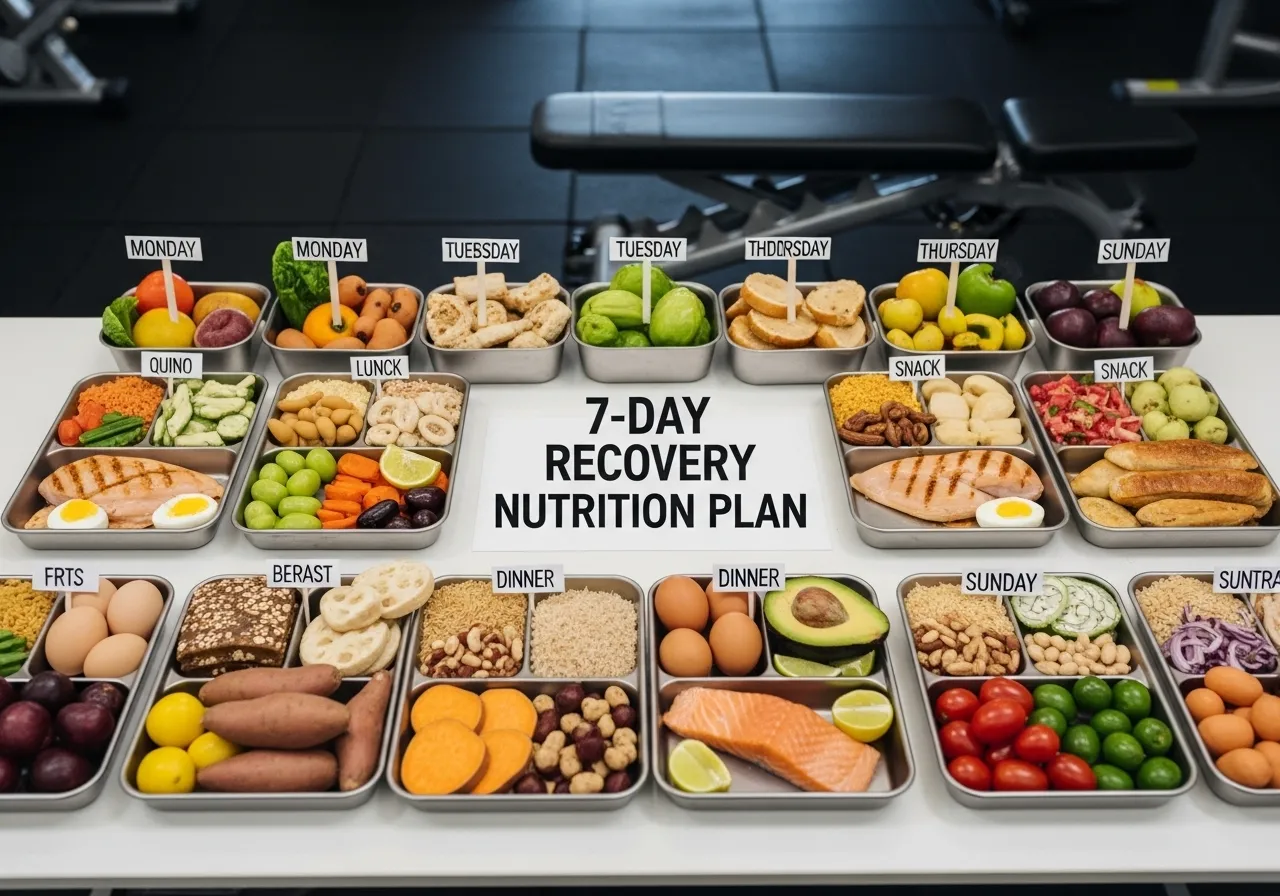 complete 7-day recovery nutrition plan