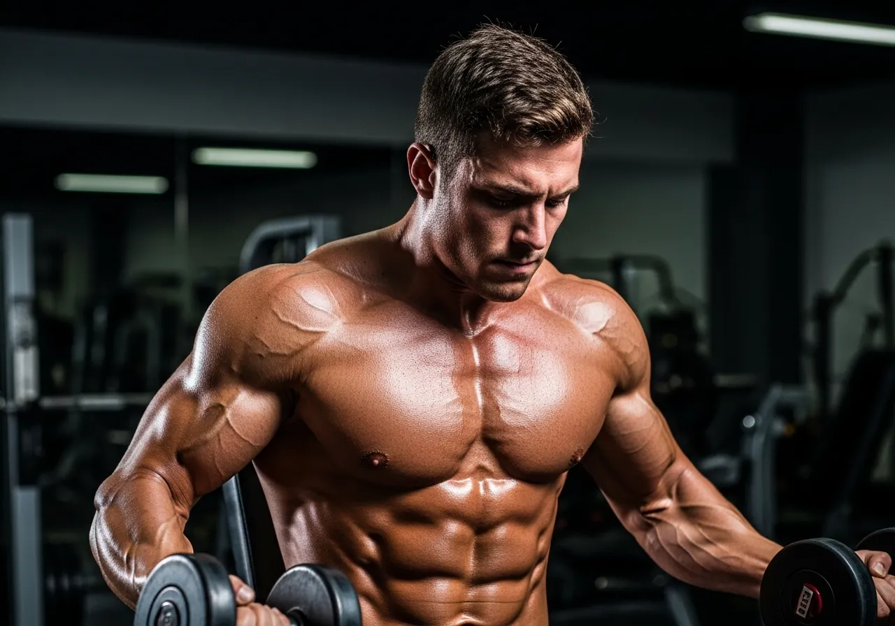  consistent athlete never skipping workout with strong disciplined mindset