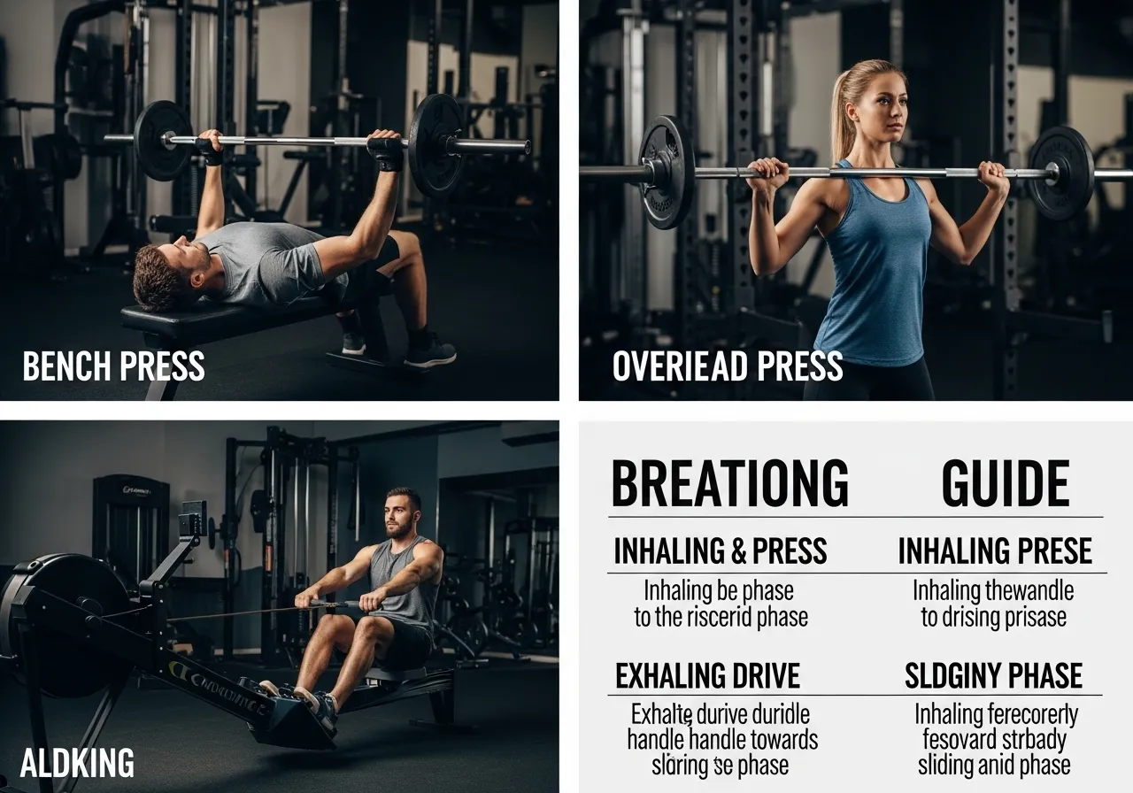 deadlift breathing setup protocol hip hinge variations, professional fitness photography, natural gym lighting, high-detail, sharp focus, photorealistic, authentic and motivating atmosphere