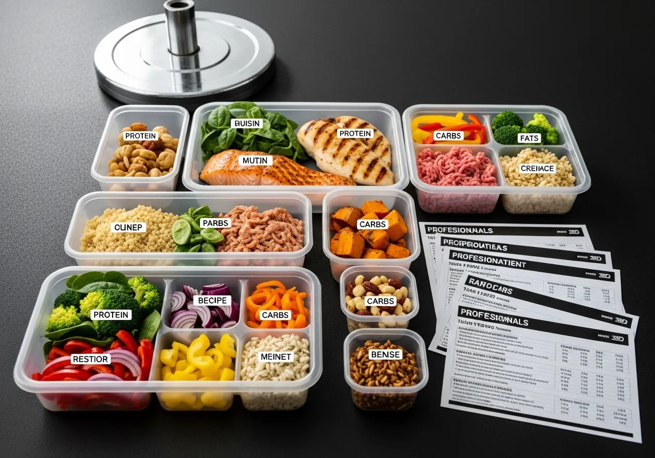 efficient meal prep cooking techniques two zone oven and stovetop, professional fitness photography, natural gym lighting, high-detail, sharp focus, photorealistic, authentic and motivating atmosphere