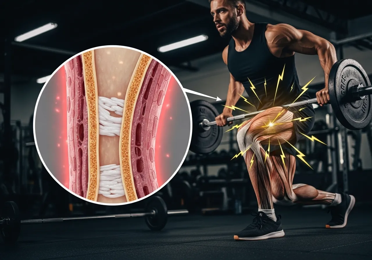 how dehydration increases your risk of injury complete evidence based guide, professional fitness photography, natural gym lighting, high-detail, sharp focus, photorealistic, authentic and motivating atmosphere