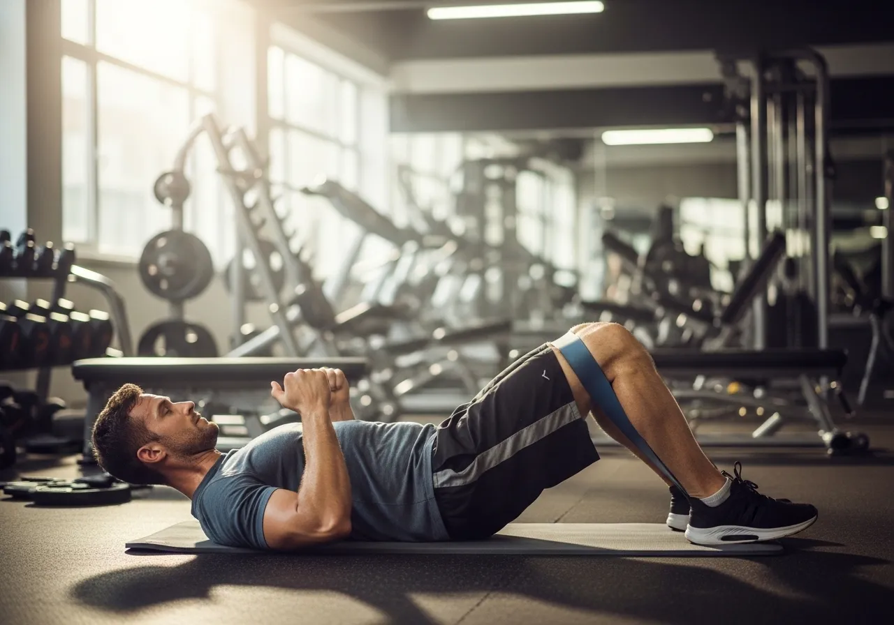 how to keep training around an injury without making it worse complete guide, professional fitness photography, natural gym lighting, high-detail, sharp focus, photorealistic, authentic and motivating atmosphere