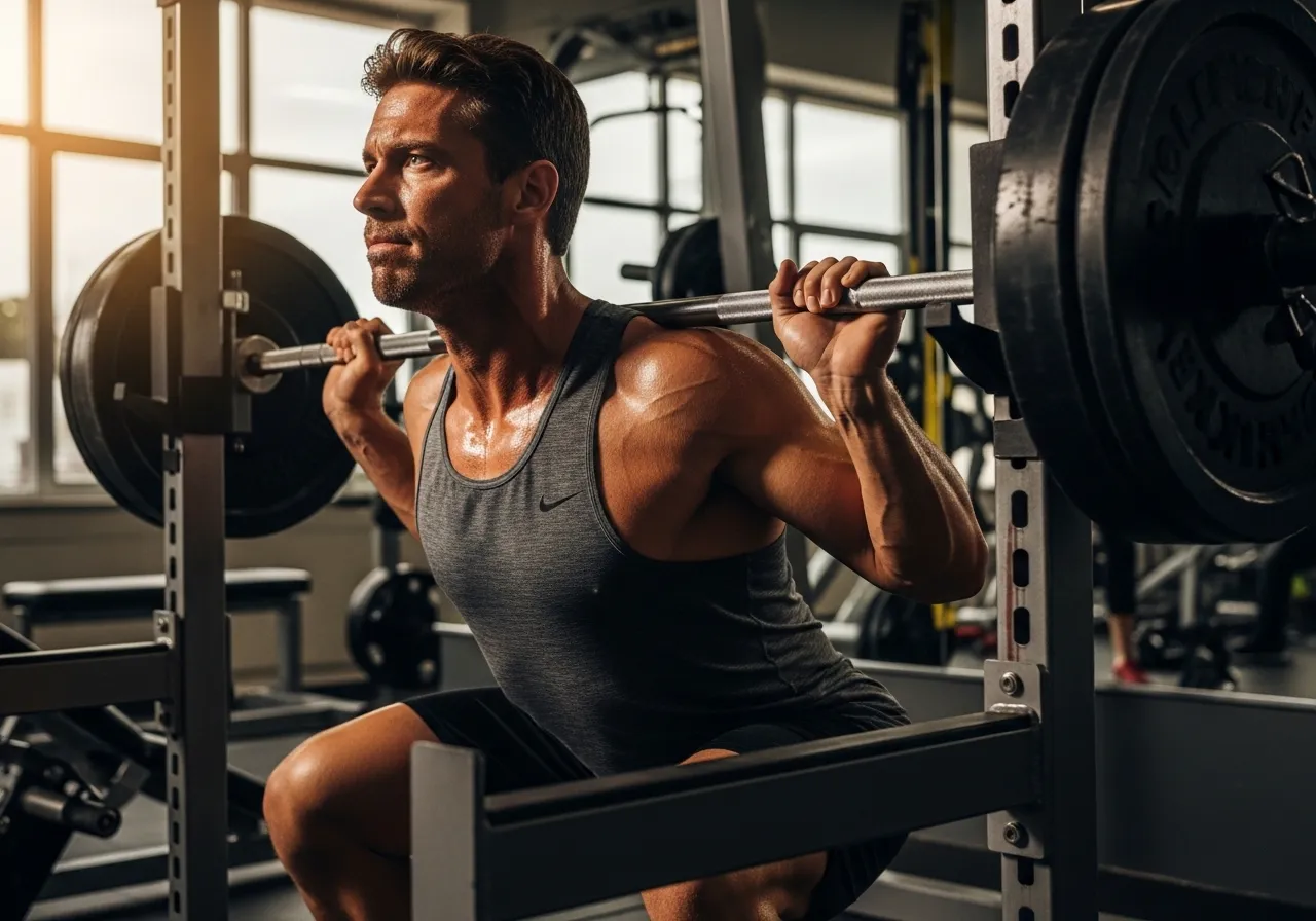 keto diet and exercise does it actually work complete athlete guide, professional fitness photography, natural gym lighting, high-detail, sharp focus, photorealistic, authentic and motivating atmosphere