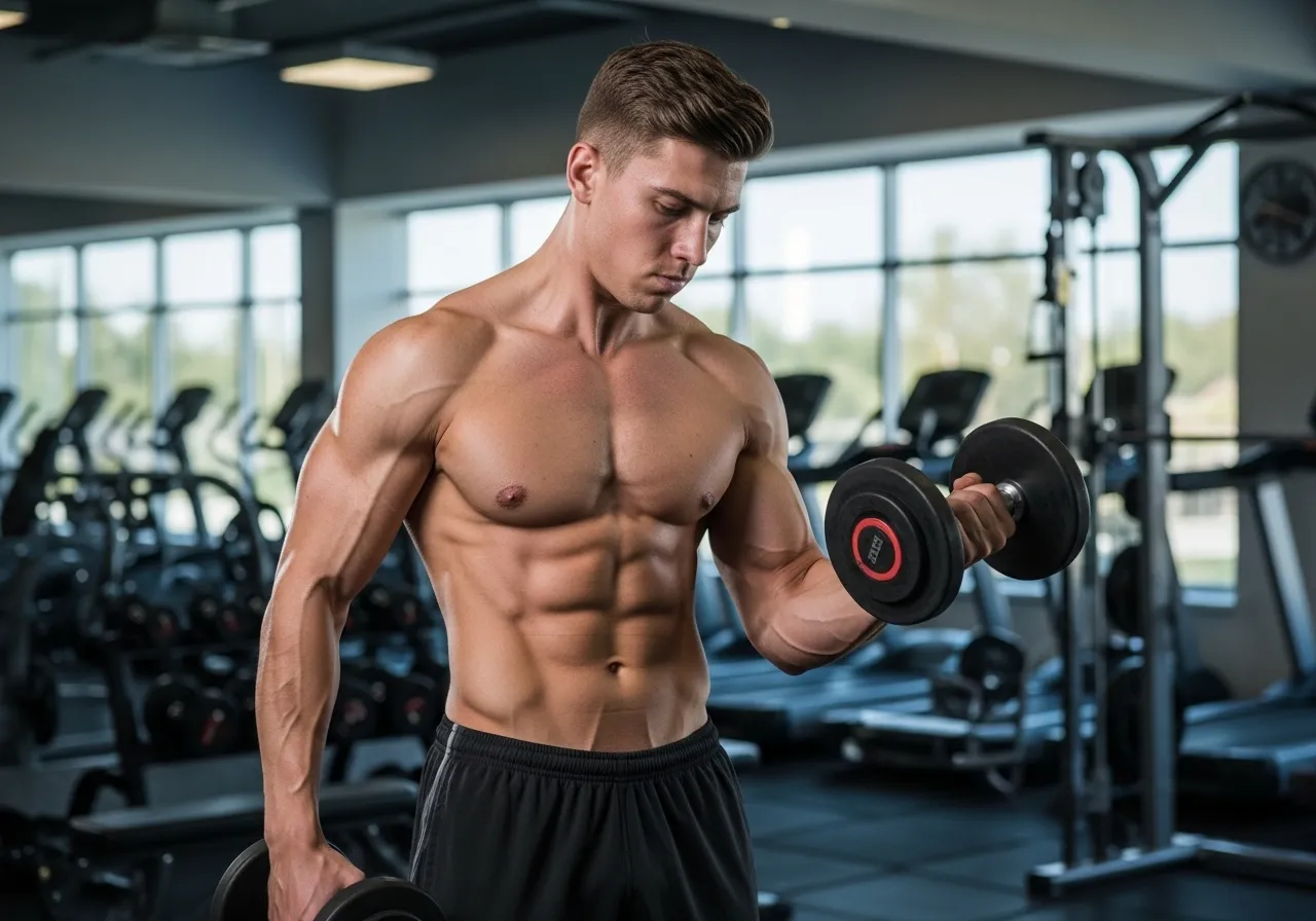 keto for body composition fat loss and muscle retention evidence, professional fitness photography, natural gym lighting, high-detail, sharp focus, photorealistic, authentic and motivating atmosphere