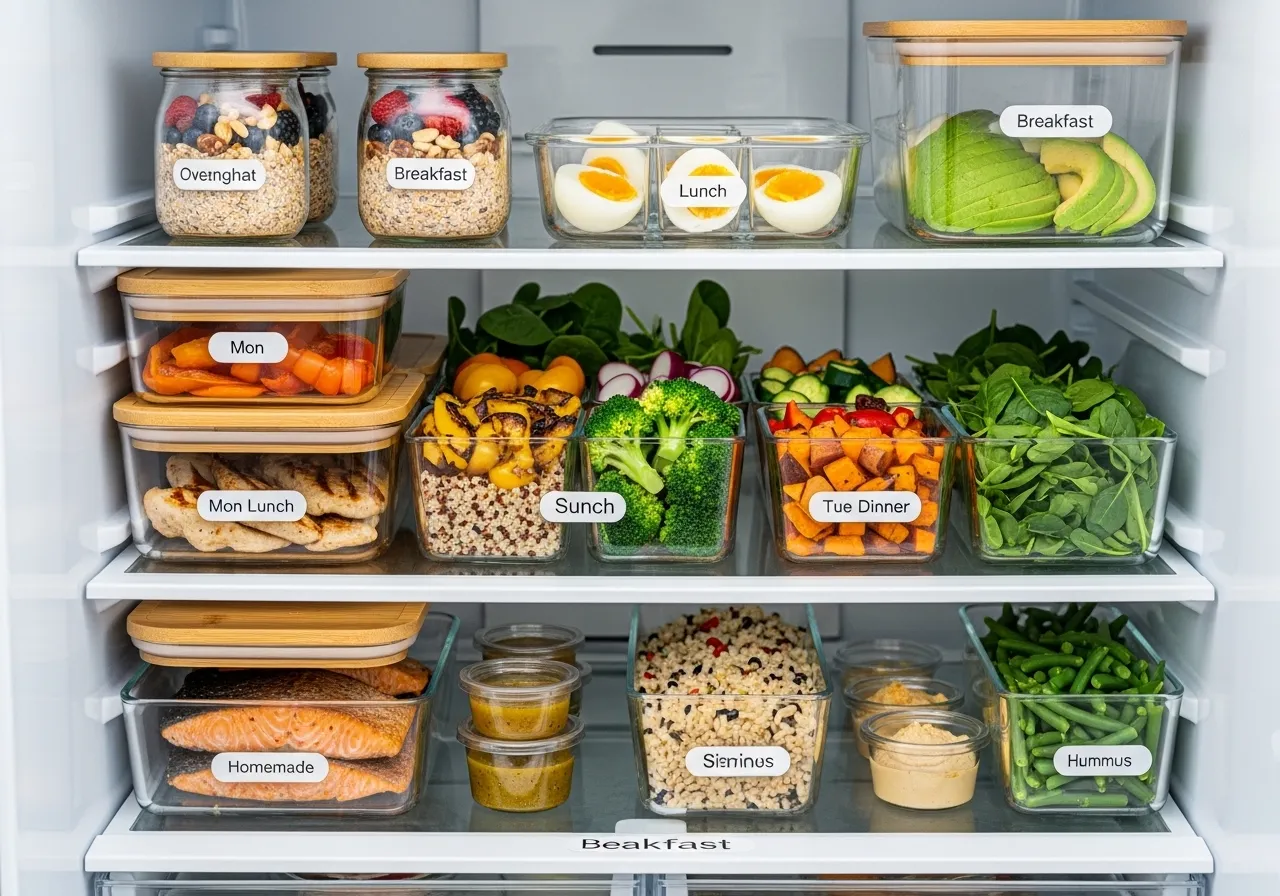 meal prep FAQ boredom prevention food safety containers equipment