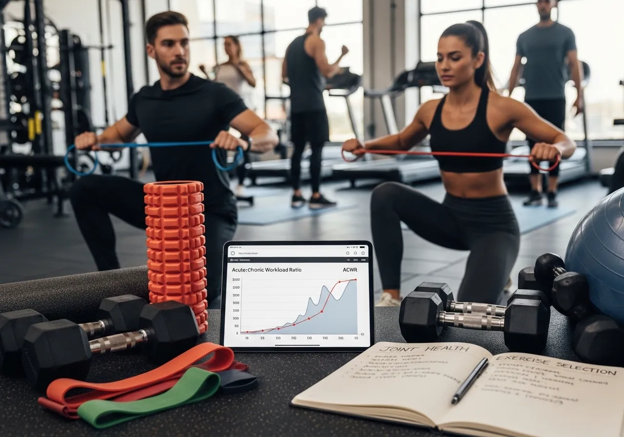 nutrition supplementation collagen omega-3 glucosamine joint health, professional fitness photography, natural gym lighting, high-detail, sharp focus, photorealistic, authentic and motivating atmosphere