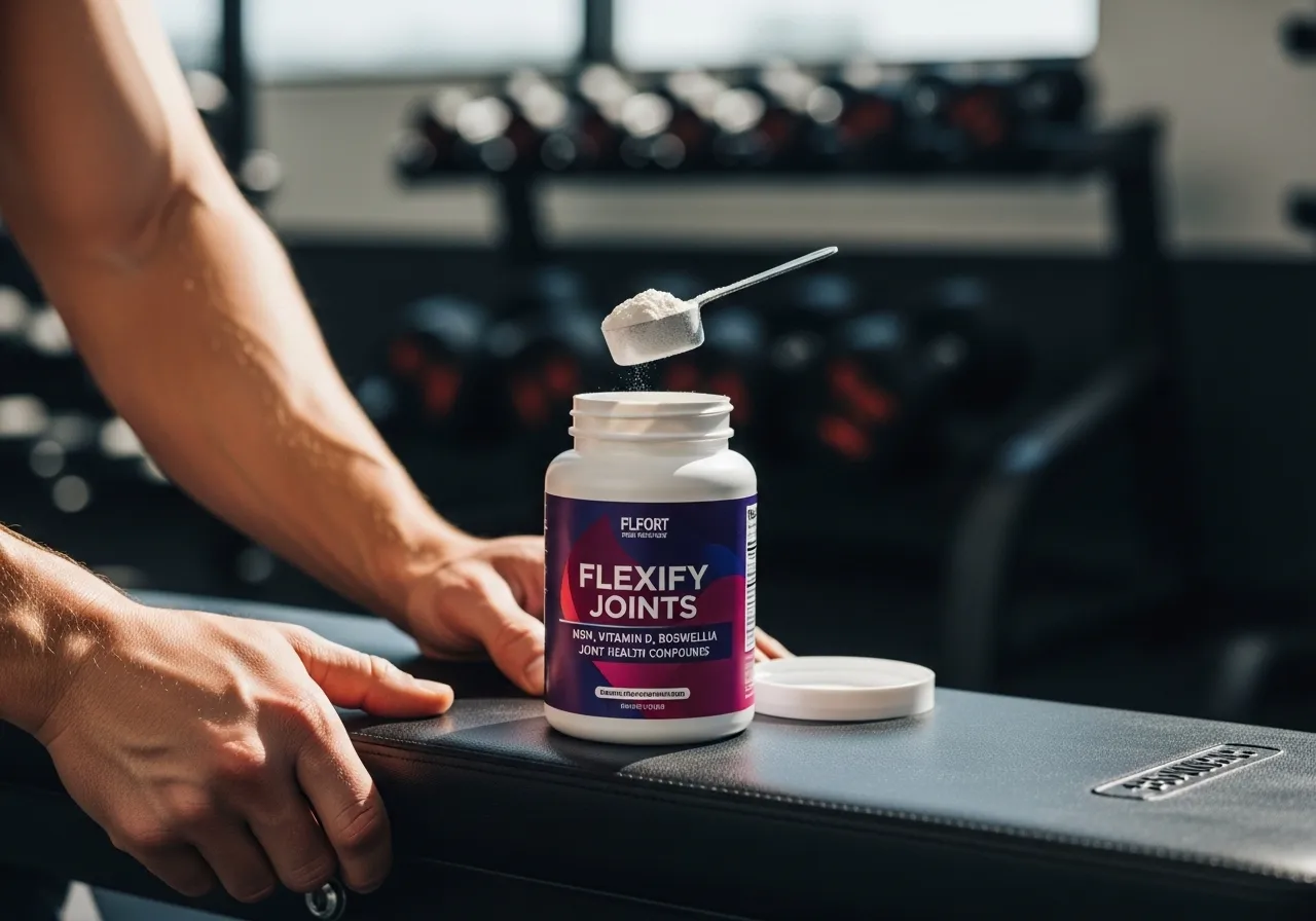 omega-3 curcumin anti-inflammatory joint recovery bioavailability, professional fitness photography, natural gym lighting, high-detail, sharp focus, photorealistic, authentic and motivating atmosphere