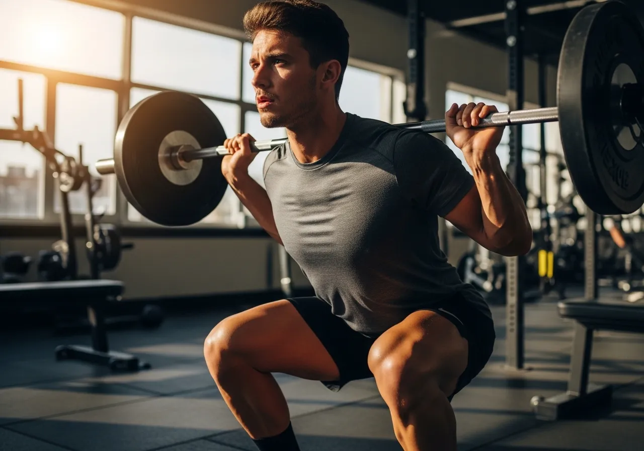 person getting back on track after missing workout day without guilt