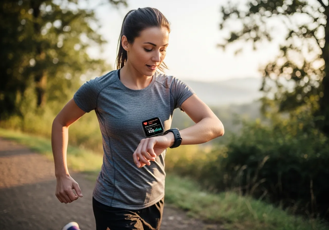 person walking gently outdoors on sunny day showing safe gradual return to exercise after illness recovery, professional lifestyle photography