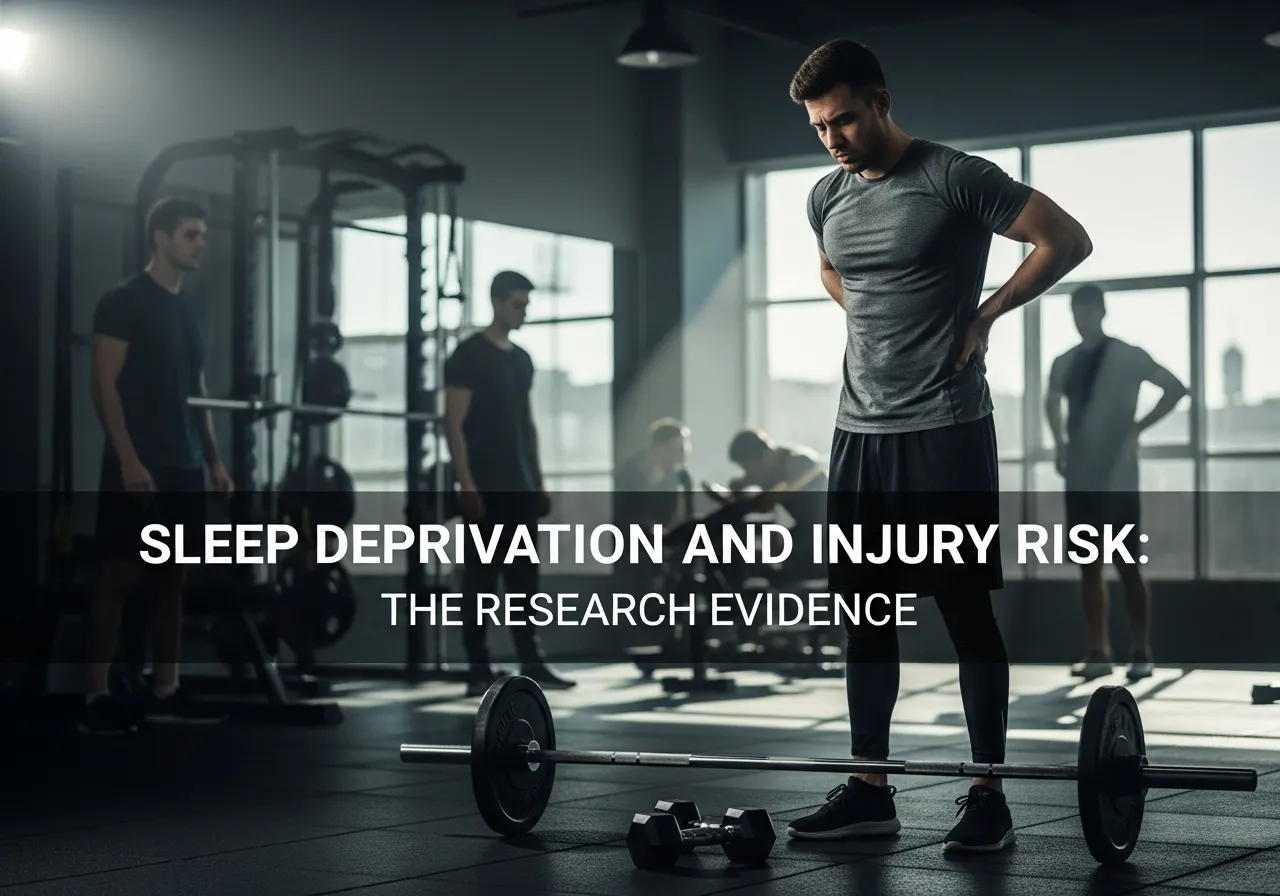 practical sleep optimization for athletes: evidence-based strategies, professional fitness photography, natural gym lighting, high-detail, sharp focus, photorealistic, authentic and motivating atmosphere