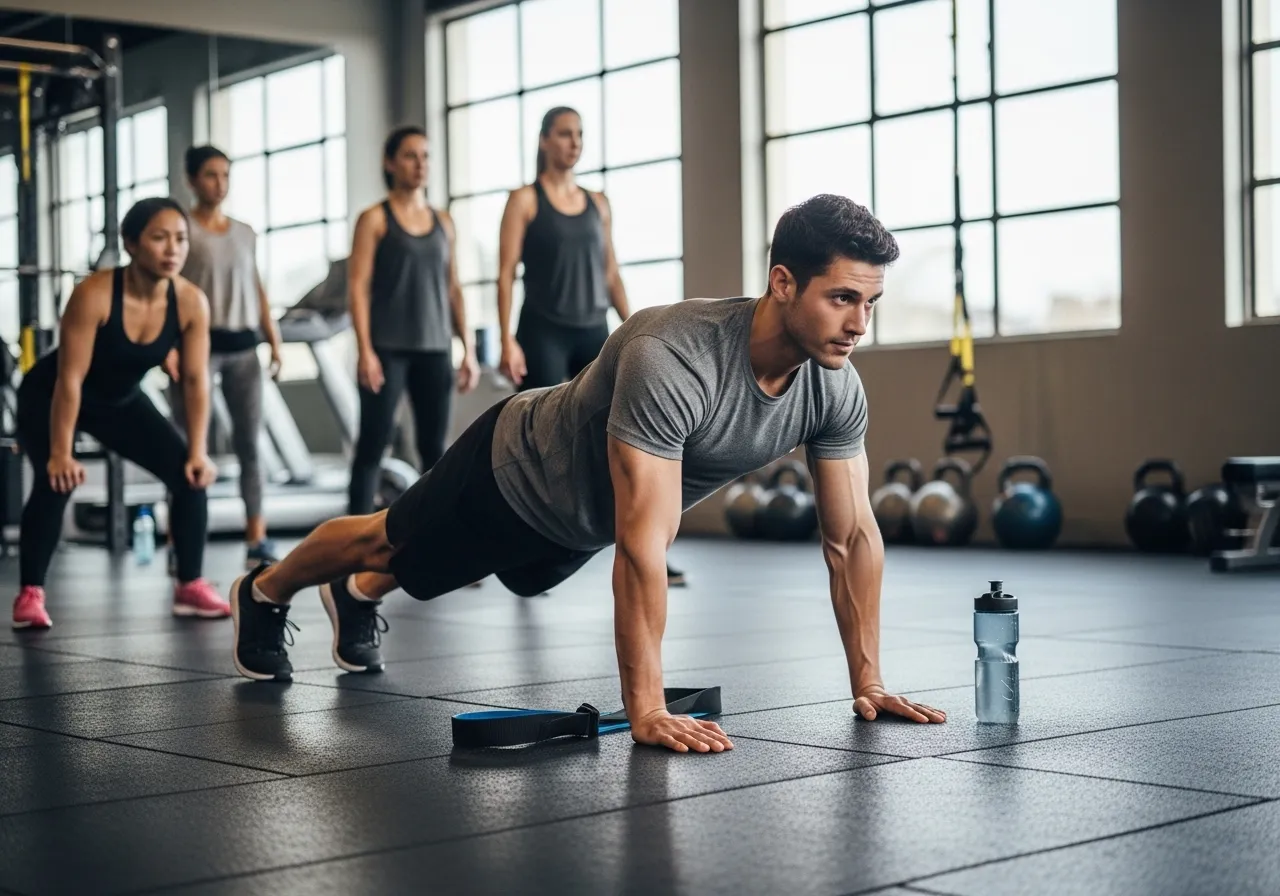 real reason most people quit gym statistics motivation identity science, professional fitness photography, natural gym lighting, high-detail, sharp focus, photorealistic, authentic and motivating atmosphere