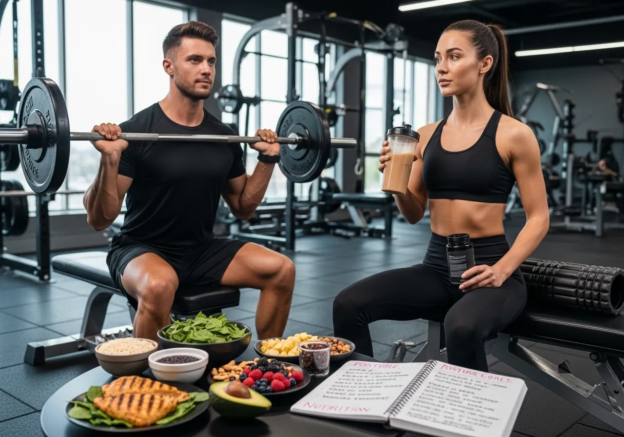 recovery and nutrition for postural muscle development