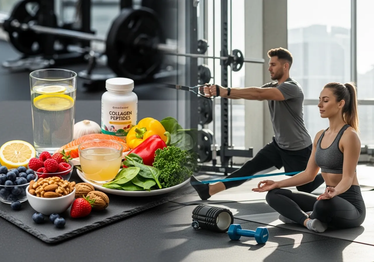 returning to sport and training: the progressive loading plan, professional fitness photography, natural gym lighting, high-detail, sharp focus, photorealistic, authentic and motivating atmosphere