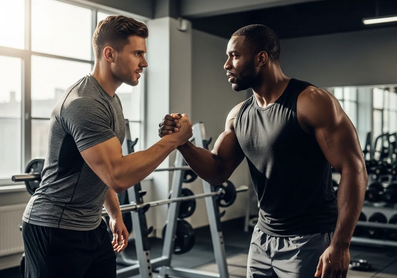 scheduling strategies that actually protect exercise time, professional fitness photography, natural gym lighting, high-detail, sharp focus, photorealistic, authentic and motivating atmosphere