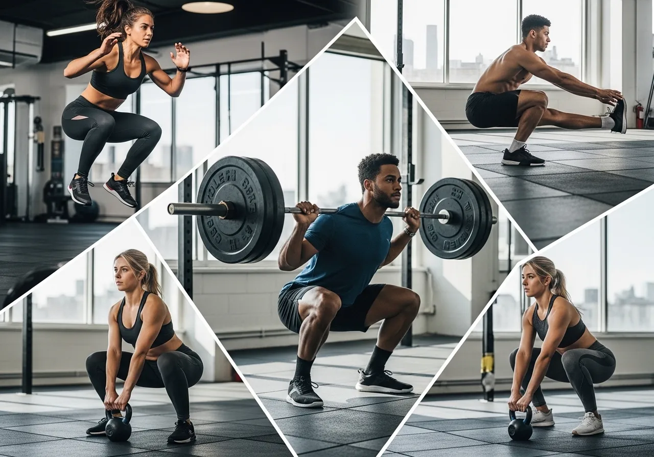squat variations for different goals and situations