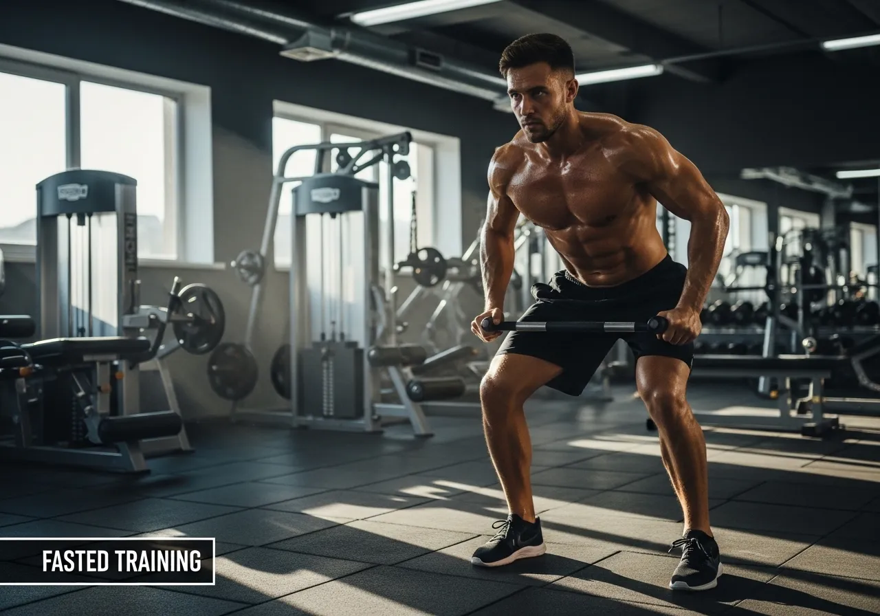 the 30–60 minute pre-workout window: quick nutrition options, professional fitness photography, natural gym lighting, high-detail, sharp focus, photorealistic, authentic and motivating atmosphere