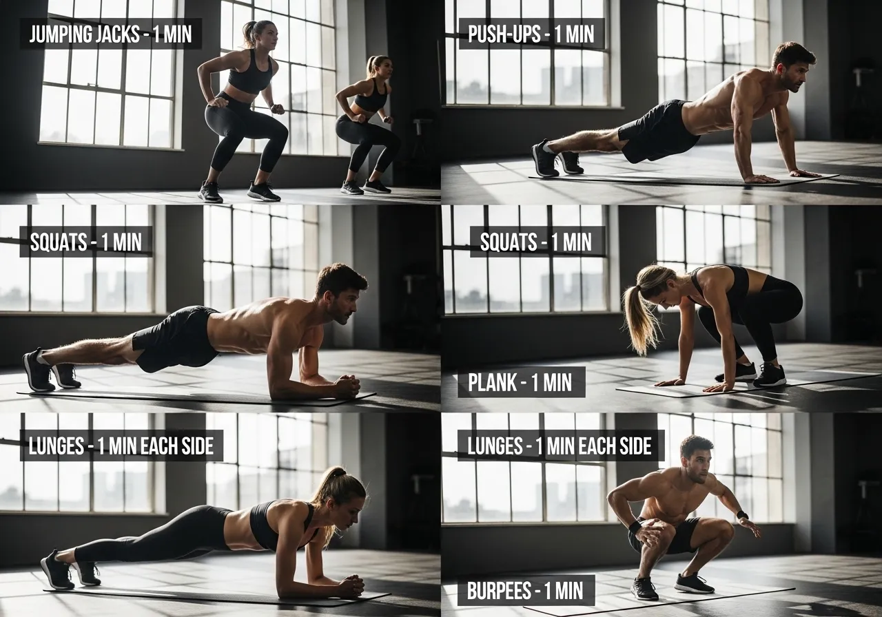 the complete 15-minute morning workout breakdown