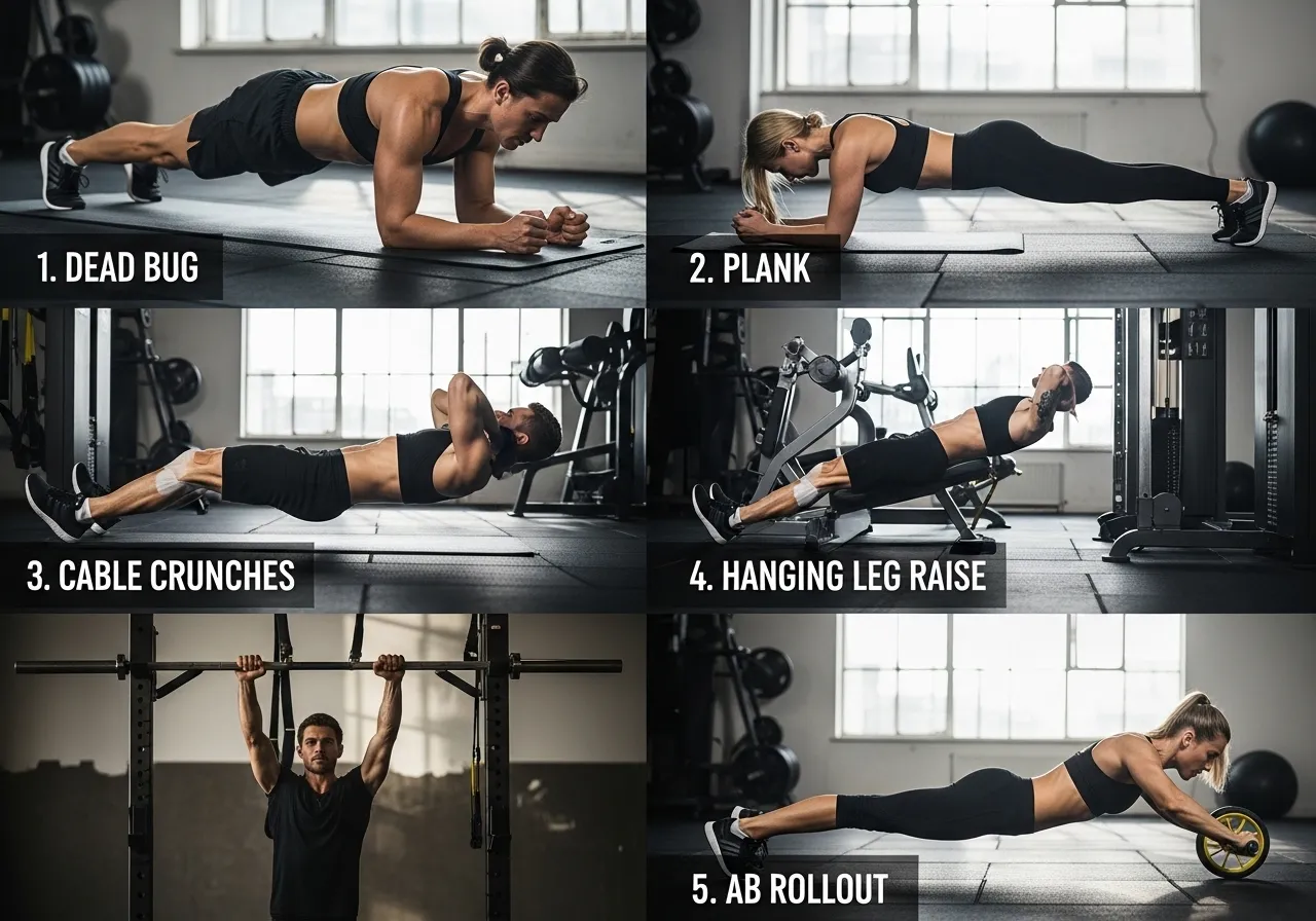the most effective ab exercises ranked by evidence