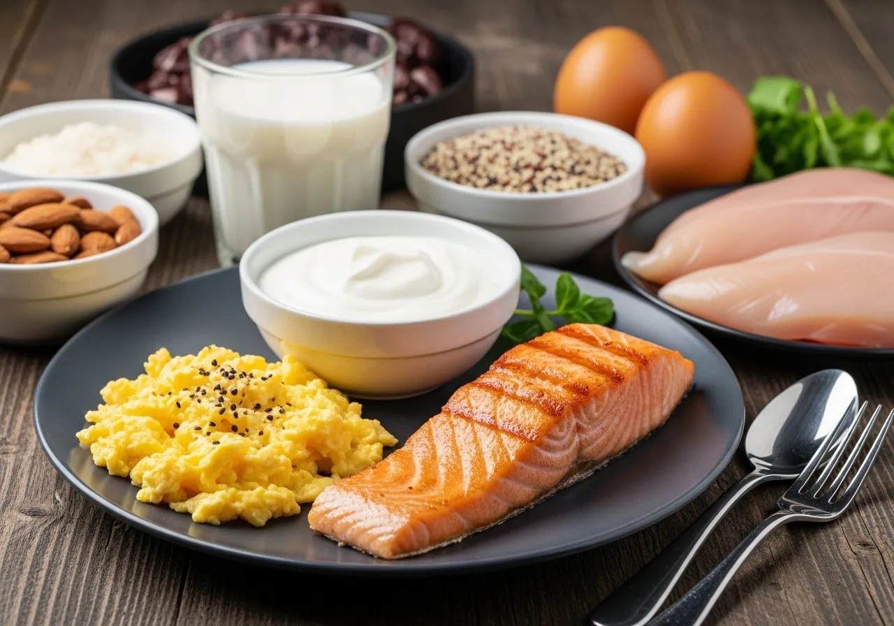 what makes a food a superfood for fitness nutrient density athlete nutrition, professional fitness photography, natural gym lighting, high-detail, sharp focus, photorealistic, authentic and motivating atmosphere