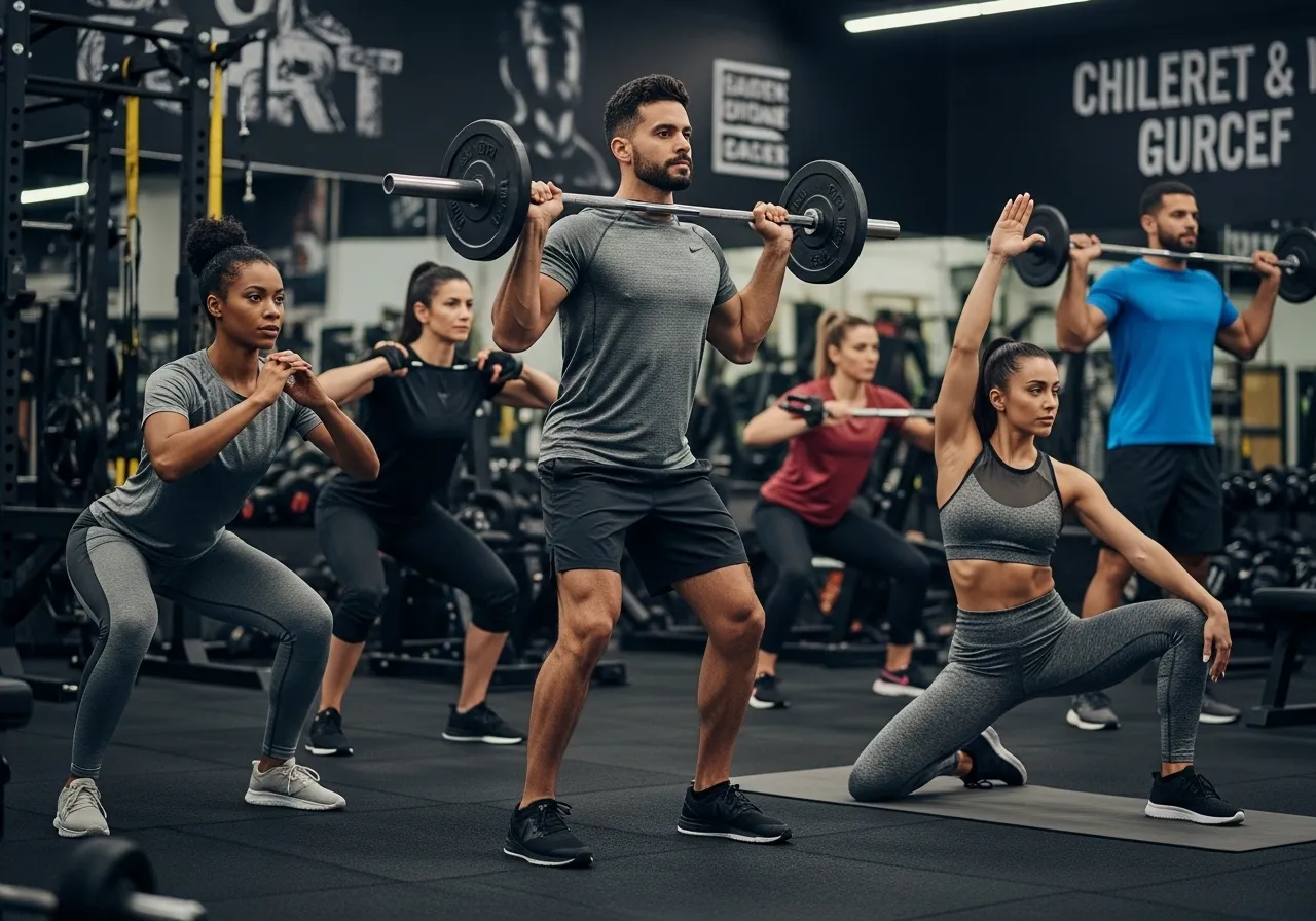 what to wear to the gym practical guide for every training type and budget, professional fitness photography, natural gym lighting, high-detail, sharp focus, photorealistic, authentic and motivating atmosphere
