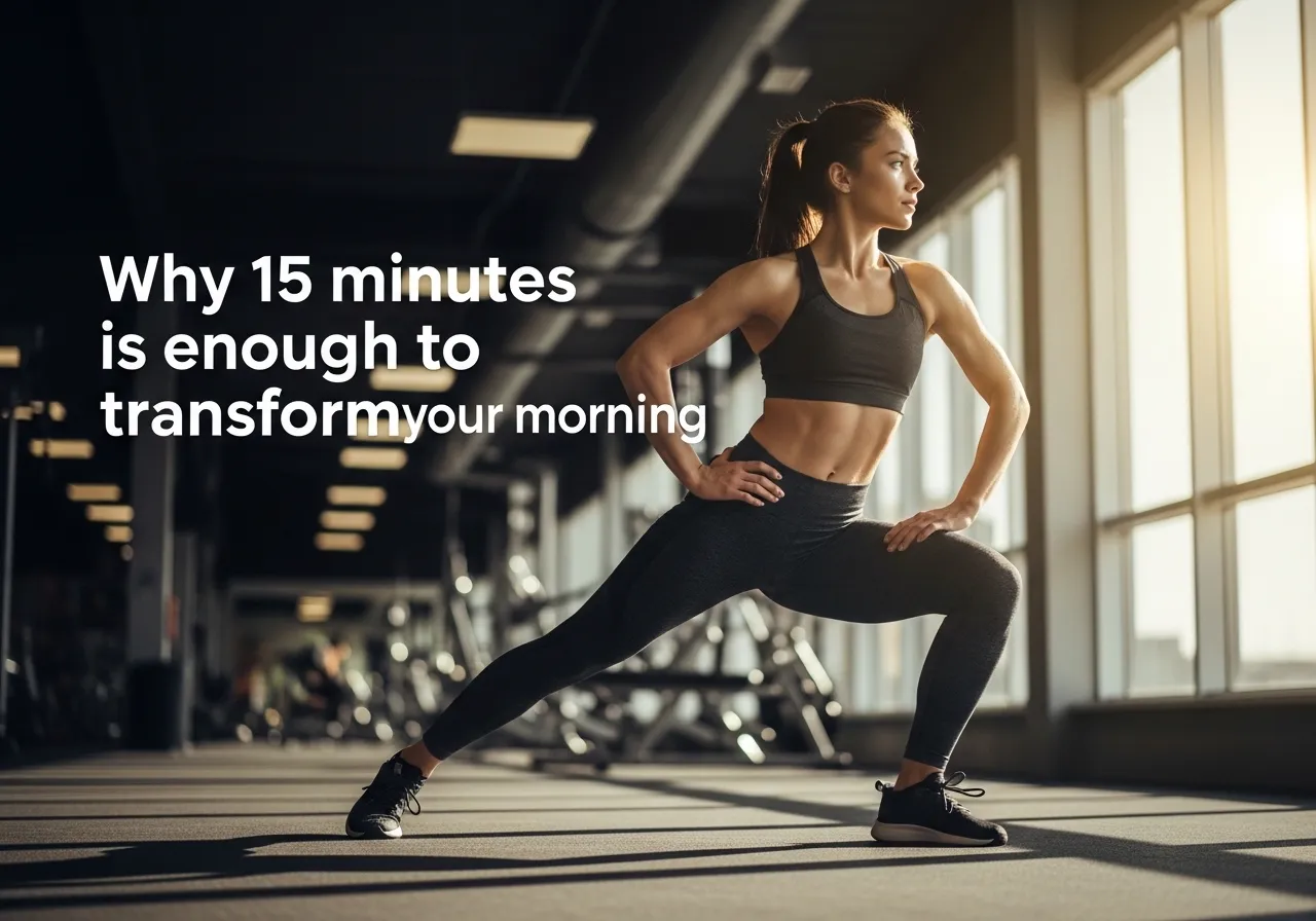 why 15 minutes is enough to transform your morning